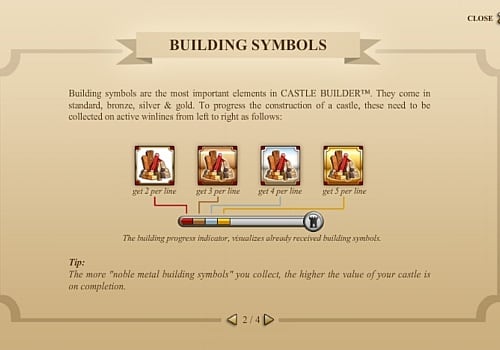 Правила игры в аппарате Castle Builder