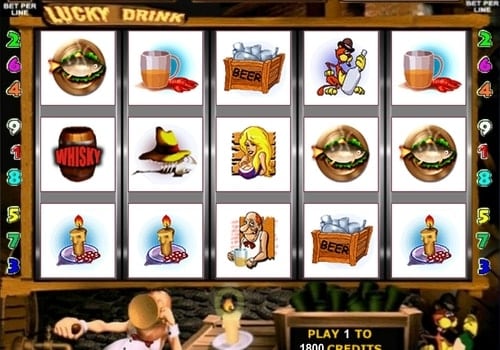 Игровые автоматы на реальные деньги с выводом на карту - Lucky Drink